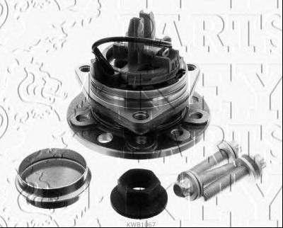 KEY PARTS kwb1067 -  Комплект подшипника ступицы колеса